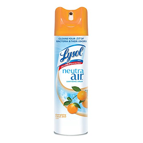 Lysol Neutra Air Sanitizing Spray, Citrus Zest, 16oz, Air Freshener