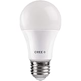 Cree 60W Equivalent Soft White (2700K) A19 Dimmable Exceptional Light Quality LED Light Bulb (2-Pack)