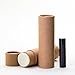 2.5 OZ Kraft Paperboard Lip Balm/Deodorant/Cosmetic/Lotion Tubes x12