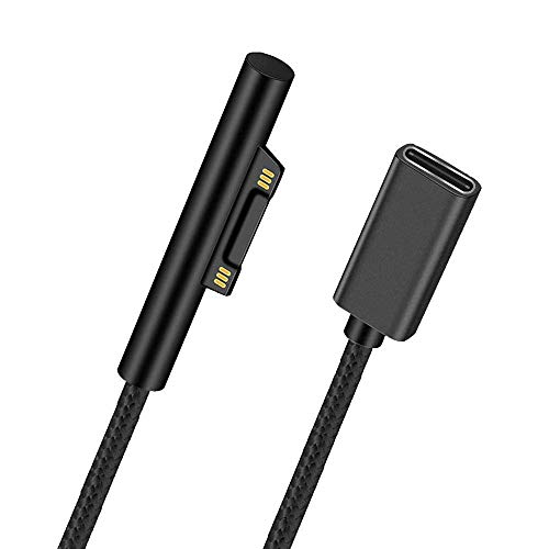 Caricatore Surface Compatto Alimentatore Microsoft Surface 45W USB-C - Ricarica Rapida Per Tablet E Smartphone Alimentatore USB-C Compatto - Foto 5