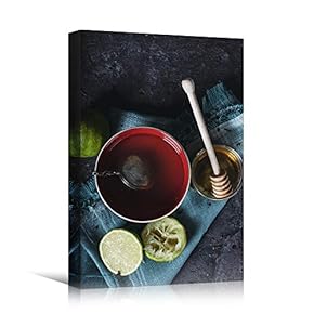 signwin Canvas Wall Art Tea Preparation Coffee Drinks...
