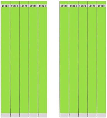 Mayflower Distributing Company 3/4" TYVEK WRISTBAND, Lime Green