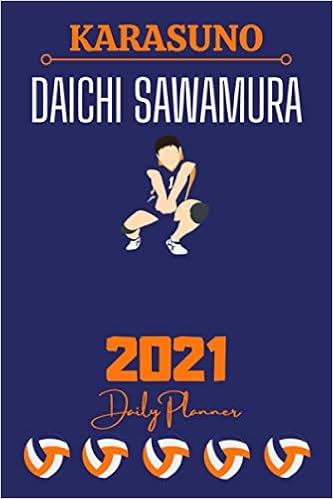 Haikyuu 21 Daily Planner Daichi English Edition 6 X 9 Inches Calendar Diary Journal English Haikyuu Planners Marie Henry Amazon Com Books