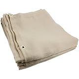 ABN Heavy-Duty Fiberglass Fire Retardant Blanket, 6â€™ x 8â€™ Foot â€“ Large Welding Fireproof Thermal Resistant Insulation