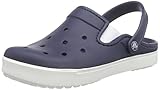 crocs Unisex Citilane Clog, Navy/White, 14 B(M) Women/12 D(M) Men US