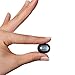 [Mini Bluetooth Earbud] QCY Wireless Invisible Headphones Headset With Mic, Hands-free Stereo noise canceling for Apple iPhone 7, 7 Plus, 6 Plus, 5S, 4S, and Android Phones - Black