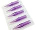 ITATOO 7RL Tattoo Tips 100pcs 7 Round Tips Purple Plastic Disposable Tattoo Tips for 1207RL, 1207RS Tattoo Needles (7RT)