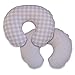 Boppy Premium Pillow Cover, Pink White Jumbo Plaid, Ultra-soft Microfiber Fabric in a fashionable two-sided design, Fits All Boppy Nursing Pillows and Positioners