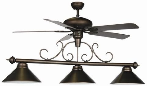 pool table light with fan