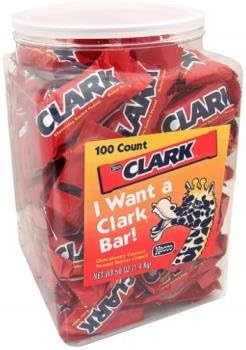 Clark Bar Jr 100ct Tub