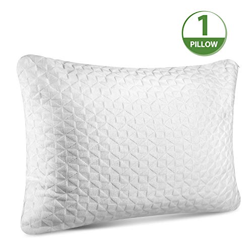 SORMAG Adjustable Shredded Memory Foam Pillows for Sleeping, Bamboo