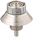 Draft Warehouse 1-3/4 Inch Long Beer Nipple Shank, Stainless Steel (SS304) with Stainless Steel Flange, 3/6-Inch Bore