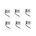 YouCute 6PCS 240mah Upgrade Battery and 1to6 Charger for Poke FPV Eachine E010 JJRC H36 NIHUI NH010 GoolRC T36 Rc Quadcopter Drone Spare Parts(6PCS 240mAh Batteries +Charger)