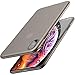 TOZO for iPhone Xs Max Case 6.5 Inch (2018) Hard Cover [0.35mm] World's Thinnest Protect Bumper for iPhone Xs Max [ Semi-Transparent ] Lightweight [Matte Finish Black]