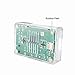 Enokay Case for Raspberry Pi 2 Model B Raspberry Pi 3 Model B B+(Transparent)