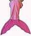 5 feet Mermaid Tail Blanket Pink Fleece Fabric for Girls Kids and teens Age 3-15 Years Old. Best and Super Cuddly Gift for Christmas and Birthday
