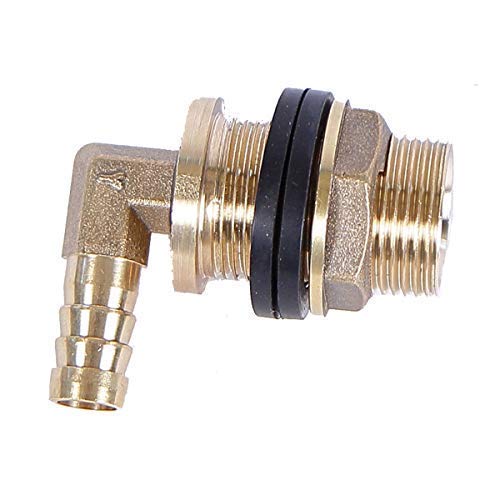 Soytich Tank Screw Joint Water Butt Connection + Hose Socket 1/2' IG 3/4 Ag (ALF2+F1)