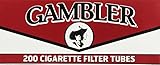 Gambler Regular King Size Cigarette Tubes (5 Boxes)