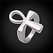 Stainless Steel Cross Ankh Ring (Size 7 to 12)