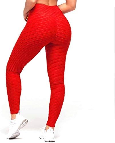 Women Yoga Dance Leggings, High Waist Pilates Gym Pants High Elasticity Slim Fit Stretch Sports Tights for Workout Running Barre,C,M