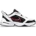 Nike Air Monarch IV Training Shoe (4E) - White/Black/Varsity Red, Size 9 US