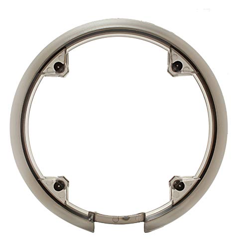 INLAR Bicycle Chainring Sprockets Guard Protector Bike Chainstay Protector Tooth Plate Protection Cover Plastic Fit for 42 Tooth Crankset Shield (as Show) - Thumbnail 2