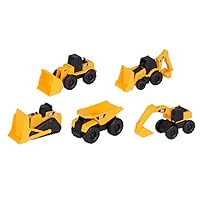 Toy State CAT Mini Machine, 3", 5-Pack