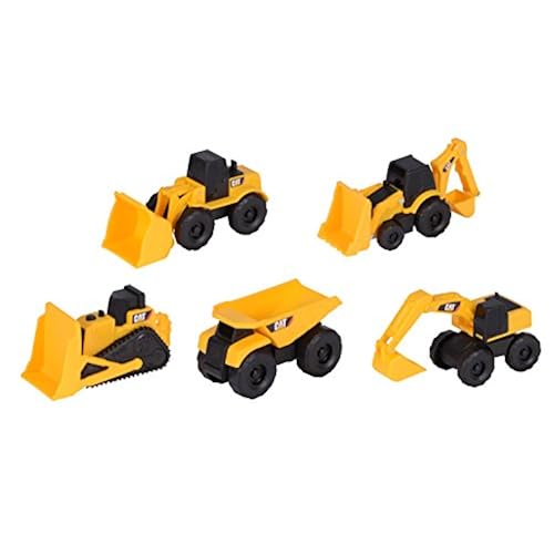 Toy State Caterpillar Construction Mini Machine 5-Pack (Styles May Vary) Toys & Games, Toy Remote Control & Play Vehicles, Play Vehicles