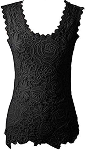 Adossy タンクトップ レディース レース 白 送料無料でお届けします 有 可愛い セクシー レディースタンクトップ黒 大きいサイズ