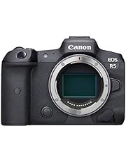 Canon EOS R5 Full-Frame Mirrorless Camera with 8K Video, 45 Megapixel Full-Frame CMOS Sensor, DIGIC X Image Processor, Dual Memory Card Slots, and Up to 12 fps Mechnical Shutter, Body Only