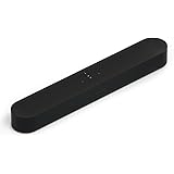 All-new Sonos Beam – Compact Smart TV Soundbar with Amazon Alexa voice control built-in. Wireless home theater and streaming music in any room. (Black)