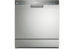 Lava-Louças Electrolux 8 Serviços Inox com Função Higienizar (LL08S) 127V Platinum Lava Louças
