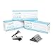 Blue Summit Supplies Standard Stapler Set, Black Plastic 3 Pack, Full Size, Regular Desktop Staplers for Office, Home, or School Use, Includes Staple Remover and 6000 Staples