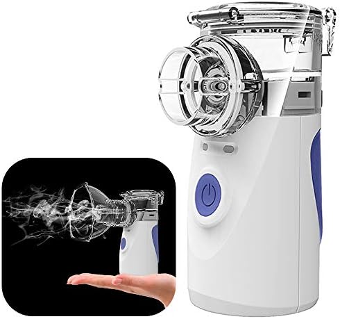 Portable Mini Nebulizer Machine Handheld Steam Inhaler/Personal Cool Mist Vaporizer for Adults & Kids … (A1)