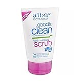 Alba Botanica Good & Clean Toxin Release Scrub, 4 oz - 2pc