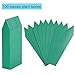 Resinta 80 Pack 2 Inches Garden Net Cups Pots Plastic Plant Slotted Mesh Net Cups and 100 Pieces Plant Labels