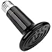 100W 110V Infrared Ceramic Heat Emitter Heater Lamp Bulb Light for Reptile Snake Lizard Brooder Pet Coop Black
