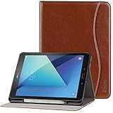 Ztotop Premium Leather Case for Samsung Galaxy Tab S3 9.7-Inch 2017 (SM-T820/T825), Leather Folio Stand Protective Case Smart Cover for Galaxy Tab S3 with Auto Sleep/Wake, S-Pen Holder, Brown