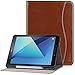 Ztotop Premium Leather Case for Samsung Galaxy Tab S3 9.7-Inch 2017 (SM-T820/T825), Leather Folio Stand Protective Case Smart Cover for Galaxy Tab S3 with Auto Sleep/Wake, S-Pen Holder, Brown