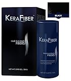 KeraFiber Hair Building Fibers, Black (12 g / 0.42 oz)