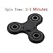 Nestar Tri-Spinner Fidget Toy for ADD, ADHD, Anxiety, and Autism Adult Children Tri Spinner (Black)
