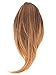 The Clip In Pony by Christie Brinkley Heat Friendly 12.5 inch Ponytail Womens Hairpiece - HT1416T Dark Blonde