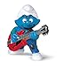 Schleich North America Smurf Lead Guitar Player