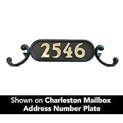Addresses of Distinction 2-Inch Brass Mailbox
