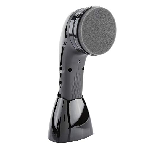 Strnek Portable Electric Shoes Brush Polisher Automatic USB Charging Electric Shoe Brush Hand-held Shine Polisher(Black)