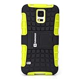 Cush Cases Heavy Duty Rugged Cover Case for Samsung Galaxy S5 Smart Phone - GREEN (This case will NOT fit S5 Active)