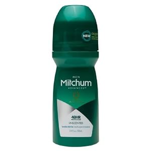 Image of Mitchum Men Roll-On Antiperspirant & Deodorant, Unscented 3.4 fl oz(pack of 2)