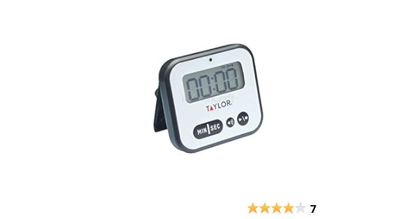 Compra Taylor Pro Extra Loud Kitchen Timer with Alert Light ...