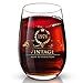 Lovinpro 1976 48th hand crafted luxury drinking and wine glass for wedding,anniversary,birthday,holidays,perfect gifts ideal for bridesmaids,cup