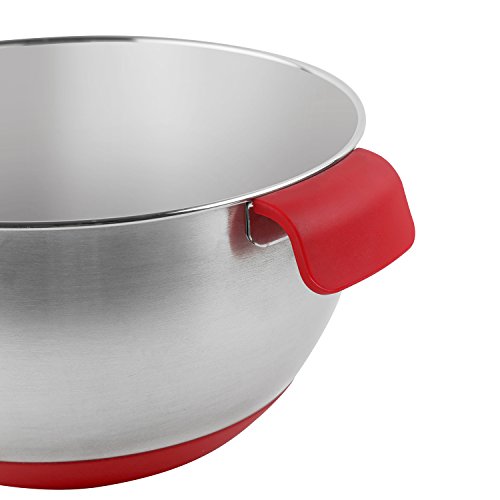 BlÃ¼mwares 18/10 Stainless Steel Mixing Bowls with Handle and Spout